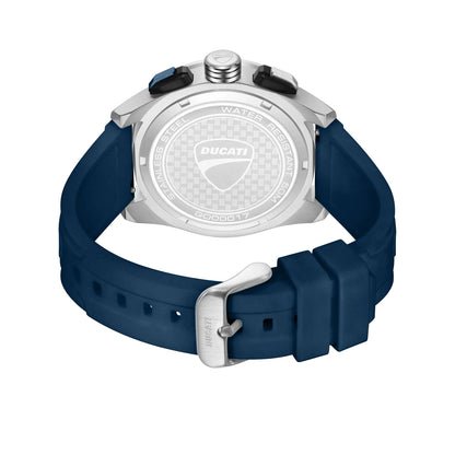Ducati DTWGO0001705 DT11 Chronograph Blue Silicon Strap