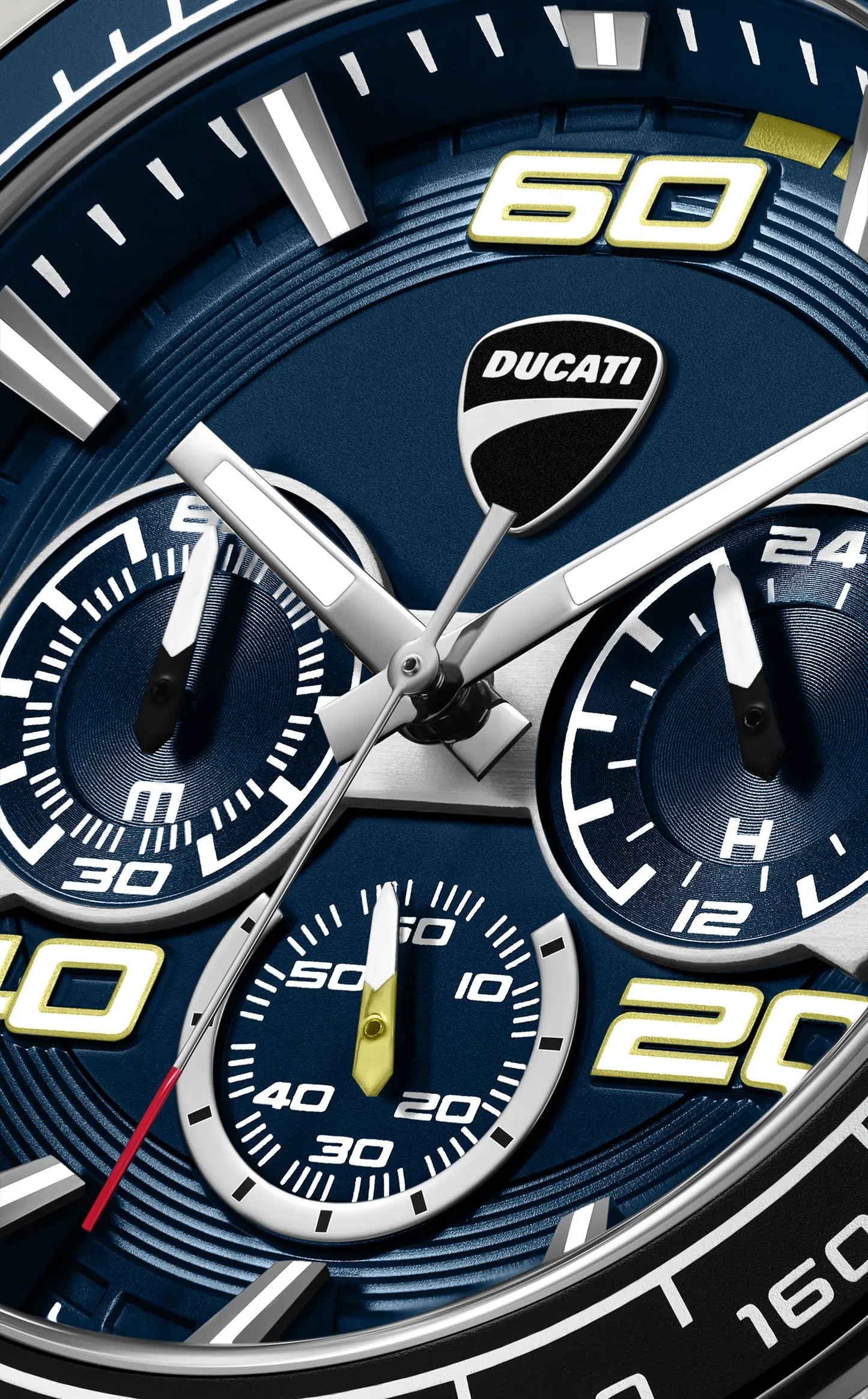 Ducati DTWGO0001705 DT11 Chronograph Blue Silicon Strap