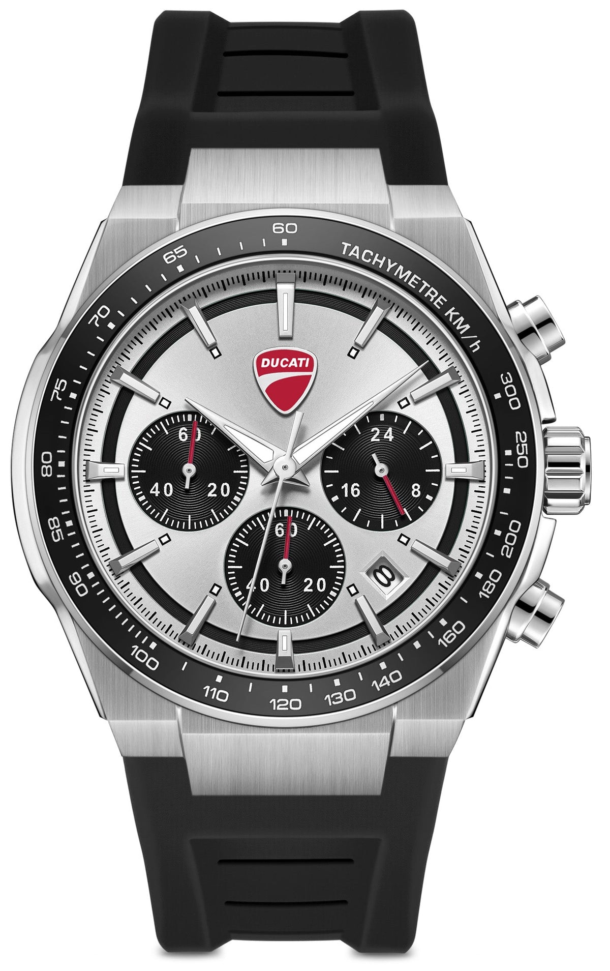 Ducati DTWGO0003203 Nitro Chronograph Black Silicon Strap