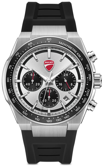 Ducati DTWGO0003203 Nitro Chronograph Black Silicon Strap