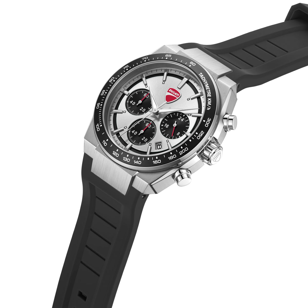 Ducati DTWGO0003203 Nitro Chronograph Black Silicon Strap