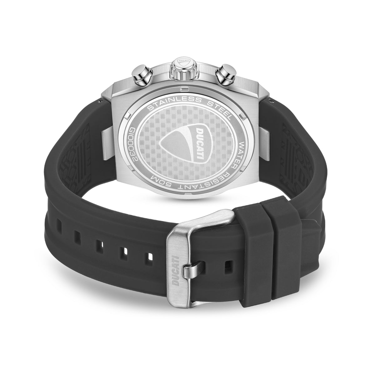 Ducati DTWGO0003203 Nitro Chronograph Black Silicon Strap
