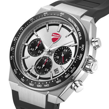 Ducati DTWGO0003203 Nitro Chronograph Black Silicon Strap