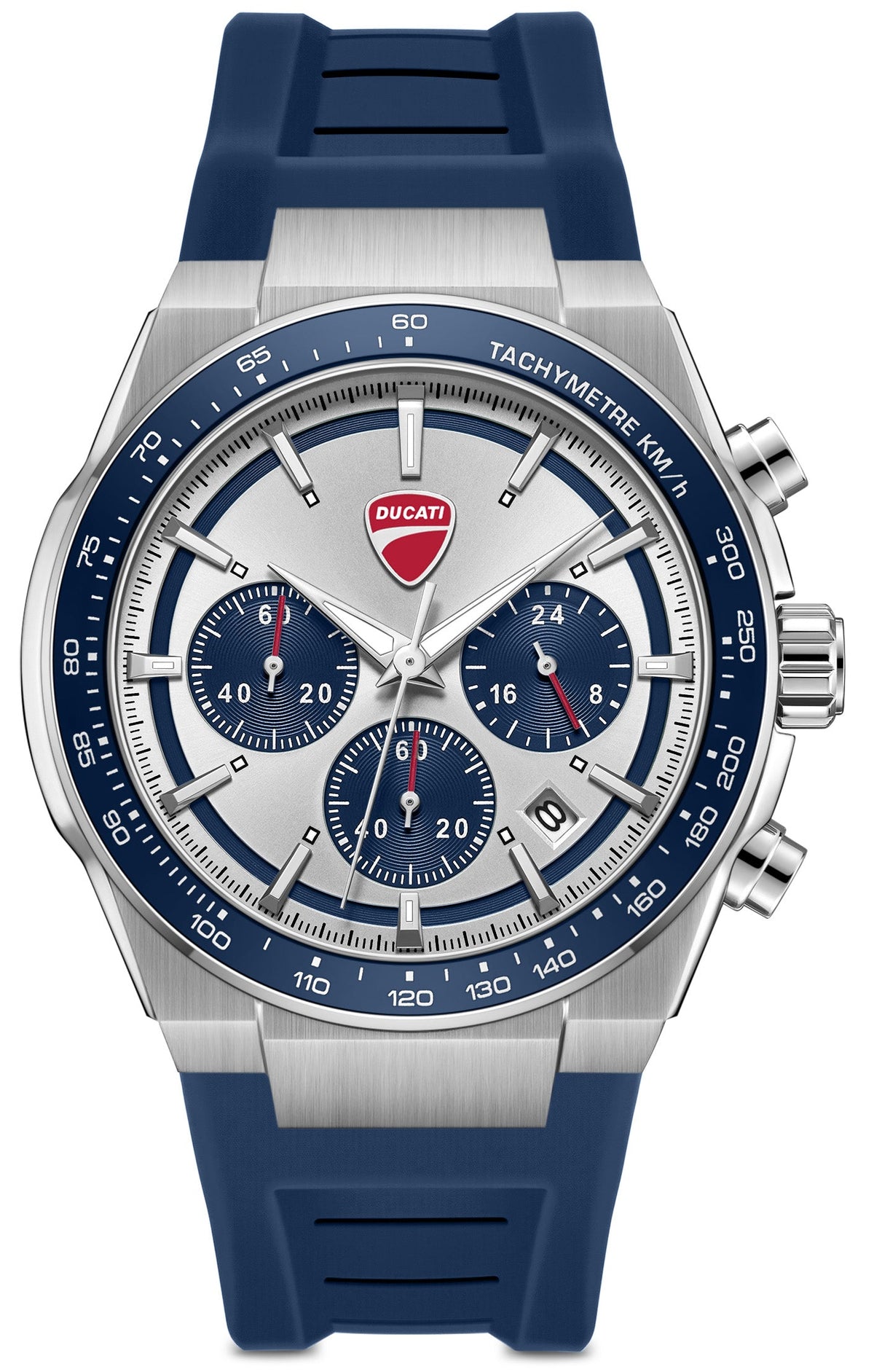 Ducati DTWGO0003204 Nitro Chronograph Blue Silicon Strap