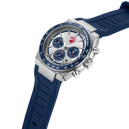 Ducati DTWGO0003204 Nitro Chronograph Blue Silicon Strap