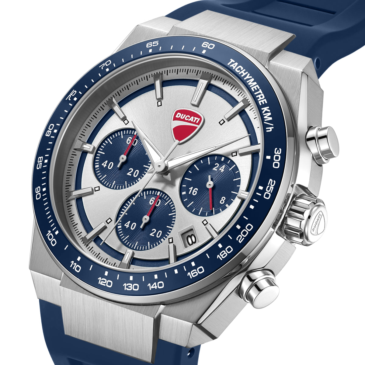 Ducati DTWGO0003204 Nitro Chronograph Blue Silicon Strap