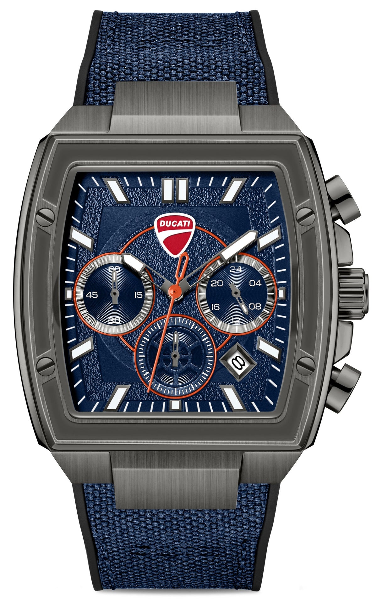 Ducati DTWGO0004903 Force Chronograph Blue Silicon Strap