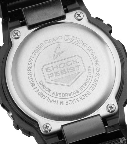 Casio DW-5600MNC-1ER G-Shock Black Fabric Strap