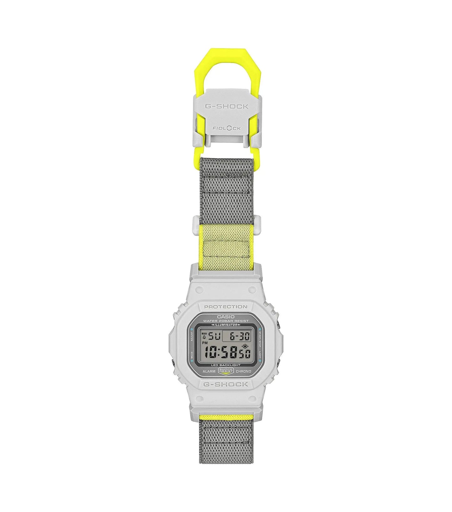 Casio DW-5600MNC-7A8ER G-Shock Grey Fabric Strap