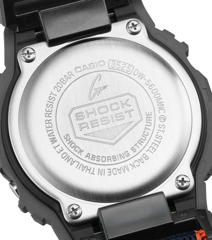 Casio DW-5600MNC-8A2ER G-Shock Blue Fabric Strap