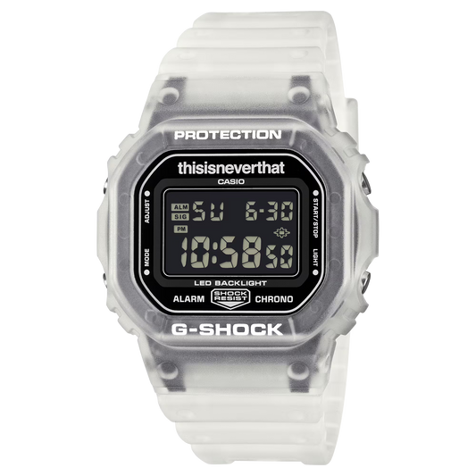 Casio DW-5600TNT-7ER G-Shock White Rubber Strap
