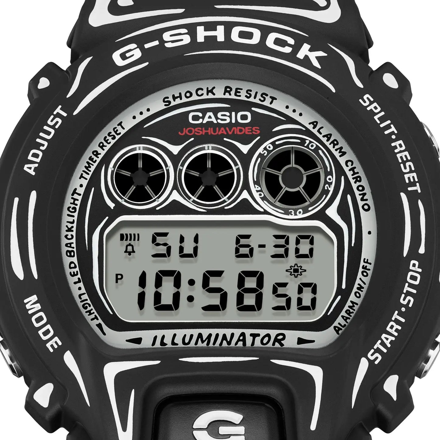 Casio DW-6900JV-1ER G-Shock Black Rubber Strap Limited Edition