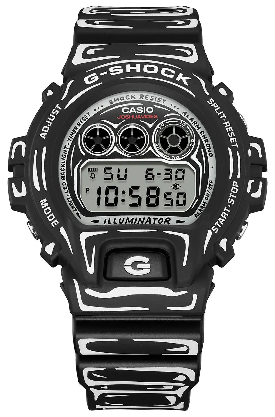 Casio DW-6900JV-1ER G-Shock Black Rubber Strap Limited Edition