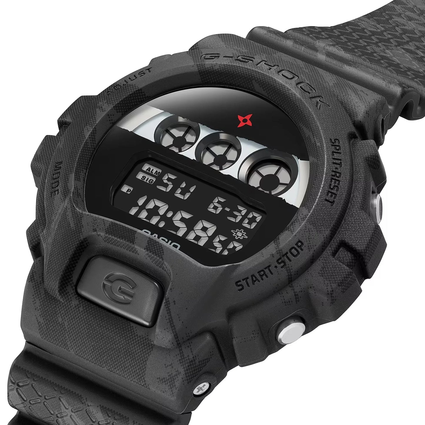 Casio DW-6900NNJ-1ER G-Shock Ninja Black Rubber Strap Limited Edition