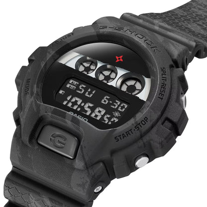 Casio DW-6900NNJ-1ER G-Shock Ninja Black Rubber Strap Limited Edition