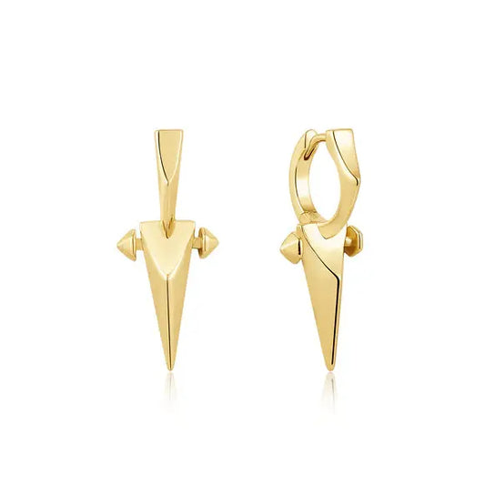 SC036-3M Butterfly Earrings in Gold Plated Silver