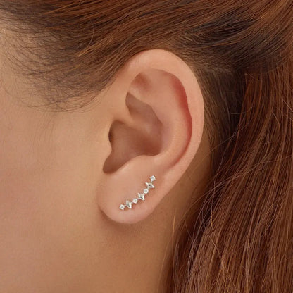 SC036-3M Butterfly Earrings in Gold Plated Silver