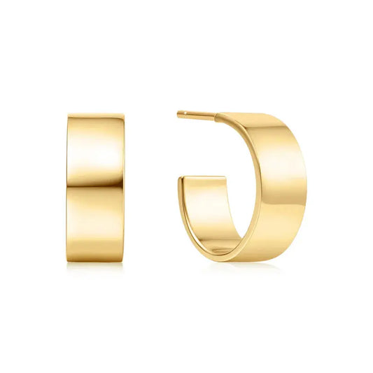 SC036-3M Butterfly Earrings in Gold Plated Silver