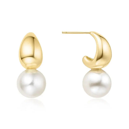 SC036-3M Butterfly Earrings in Gold Plated Silver