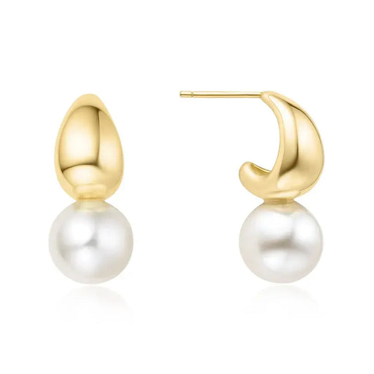 SC036-3M Butterfly Earrings in Gold Plated Silver
