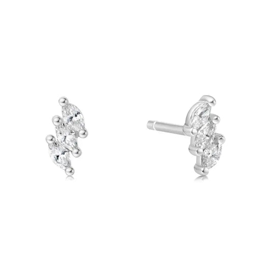SC036-3M Butterfly Earrings in Gold Plated Silver