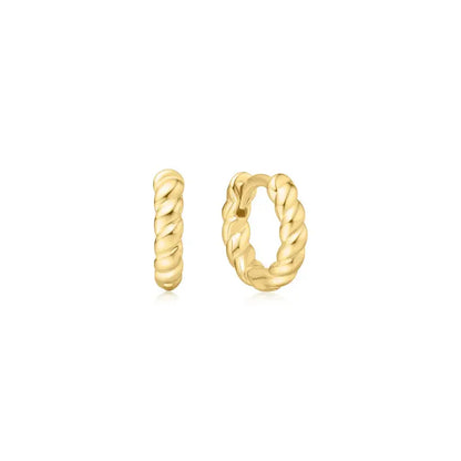 SC036-3M Butterfly Earrings in Gold Plated Silver