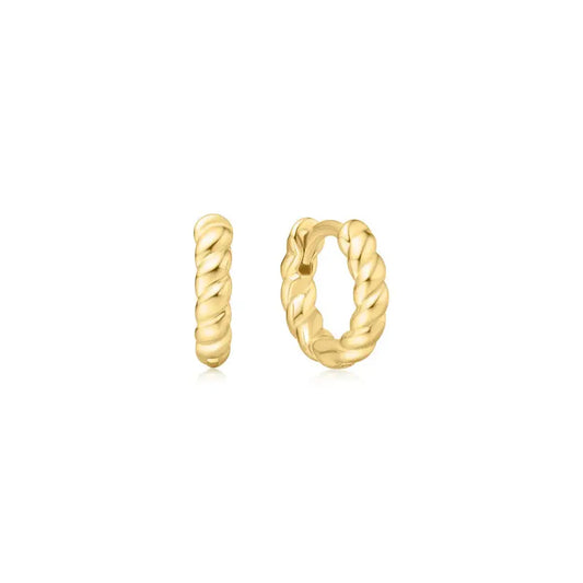 SC036-3M Butterfly Earrings in Gold Plated Silver