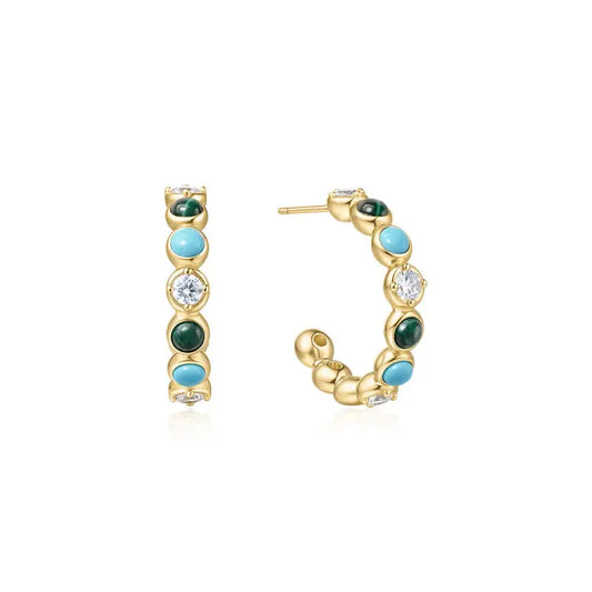 SC036-3M Butterfly Earrings in Gold Plated Silver