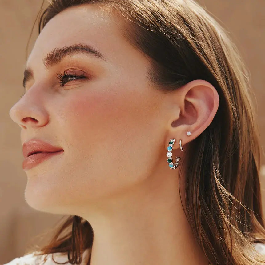 SC036-3M Butterfly Earrings in Gold Plated Silver