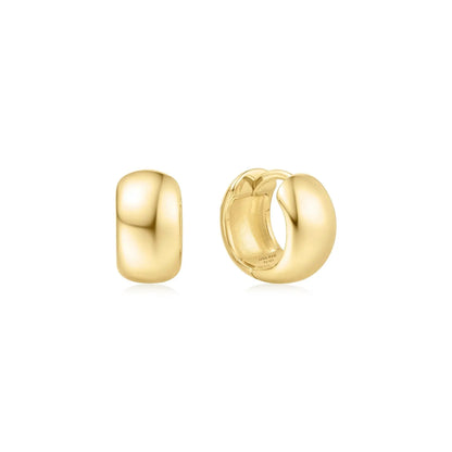 SC036-3M Butterfly Earrings in Gold Plated Silver