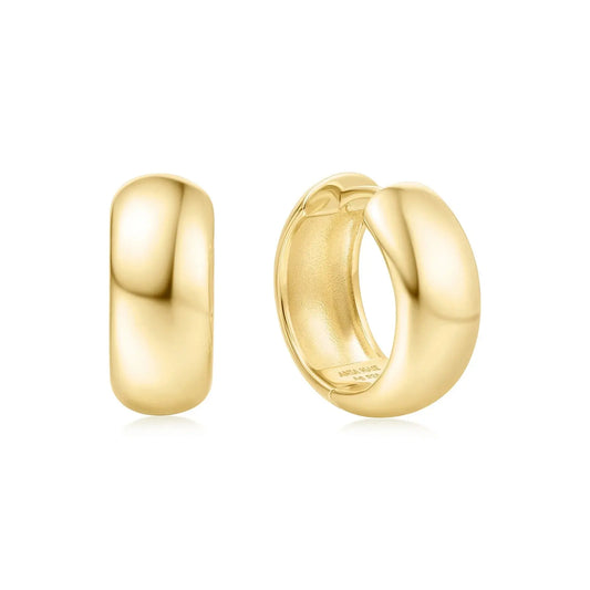 SC036-3M Butterfly Earrings in Gold Plated Silver