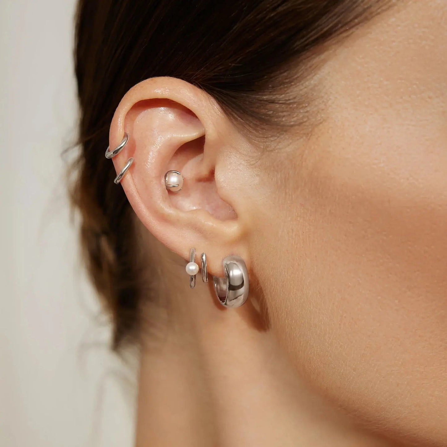 SC036-3M Butterfly Earrings in Gold Plated Silver