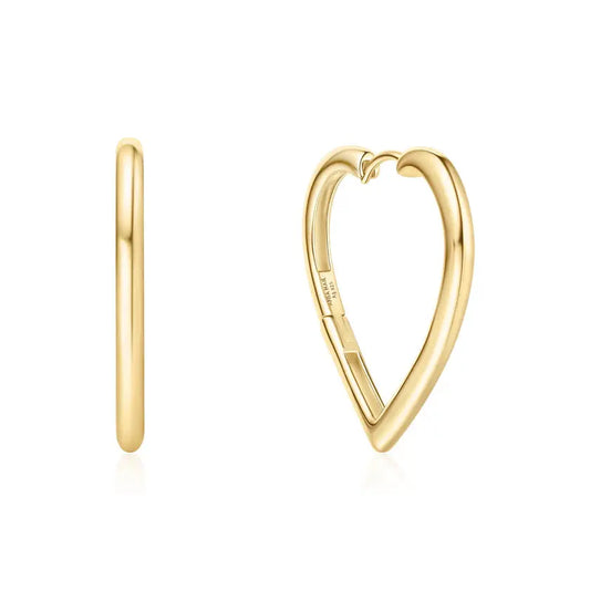 SC036-3M Butterfly Earrings in Gold Plated Silver
