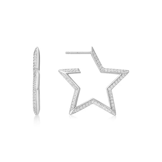 SC036-3M Butterfly Earrings in Gold Plated Silver