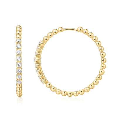 SC036-3M Butterfly Earrings in Gold Plated Silver