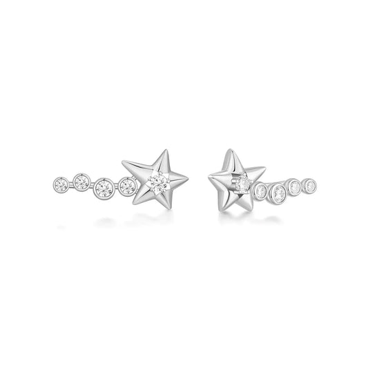 SC036-3M Butterfly Earrings in Gold Plated Silver