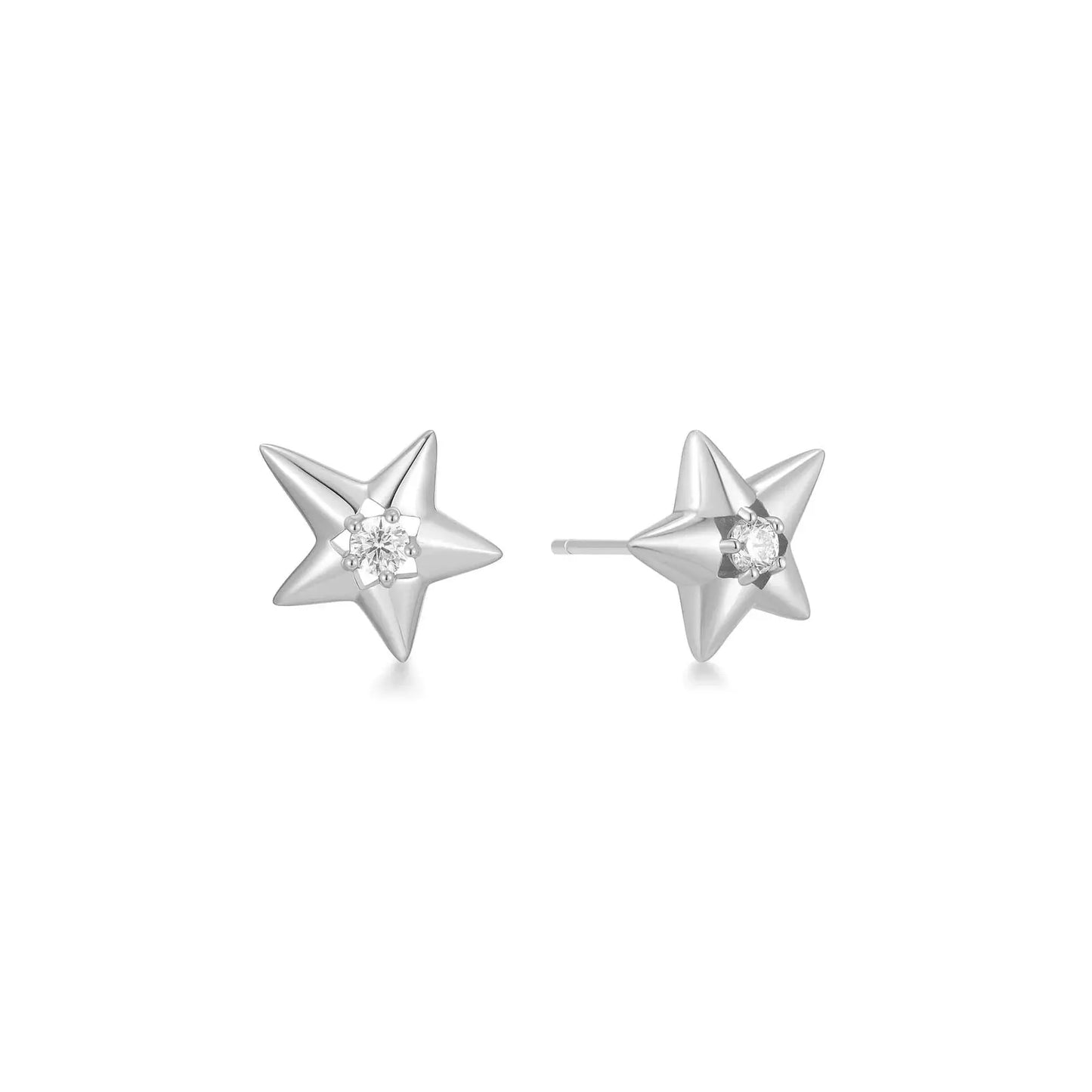 SC036-3M Butterfly Earrings in Gold Plated Silver