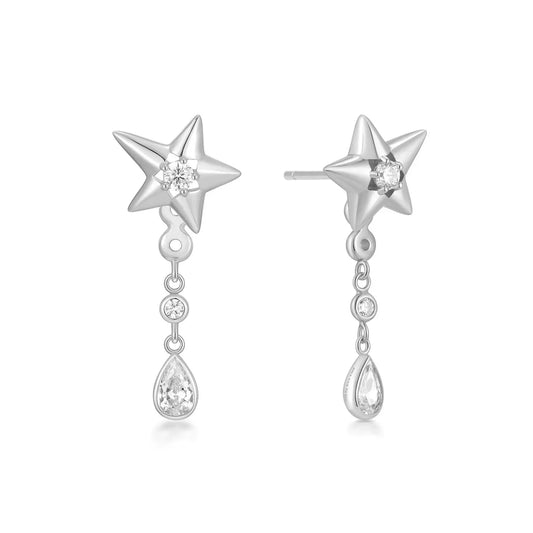 SC036-3M Butterfly Earrings in Gold Plated Silver