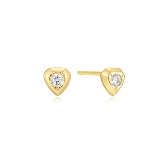 SC036-3M Butterfly Earrings in Gold Plated Silver