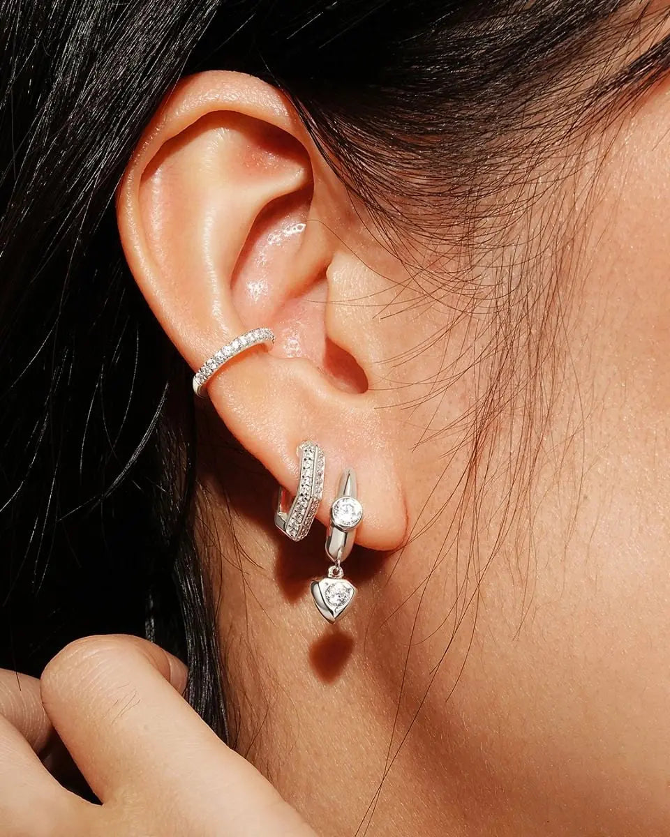SC036-3M Butterfly Earrings in Gold Plated Silver