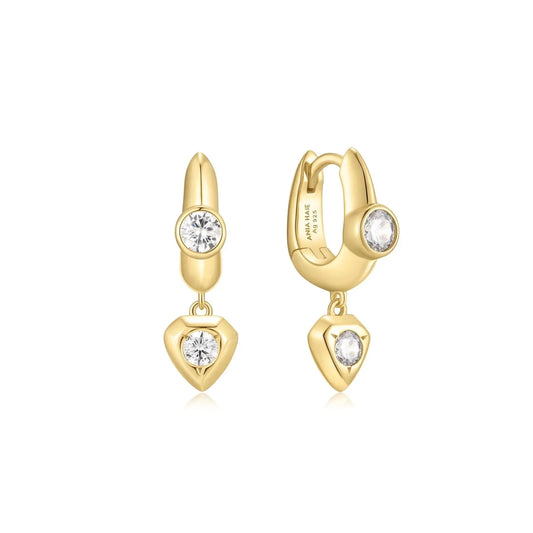 SC036-3M Butterfly Earrings in Gold Plated Silver