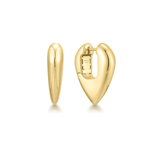 SC036-3M Butterfly Earrings in Gold Plated Silver