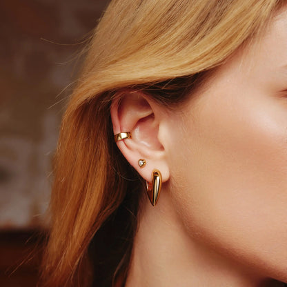 SC036-3M Butterfly Earrings in Gold Plated Silver