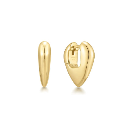 SC036-3M Butterfly Earrings in Gold Plated Silver