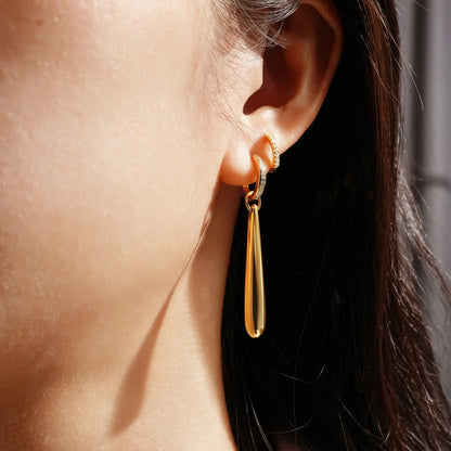SC036-3M Butterfly Earrings in Gold Plated Silver