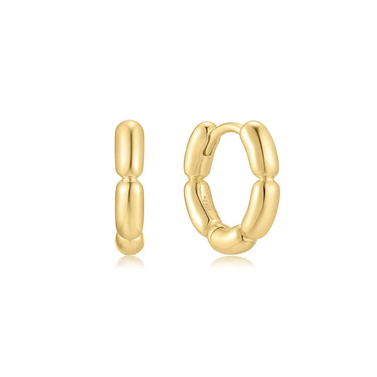 SC036-3M Butterfly Earrings in Gold Plated Silver
