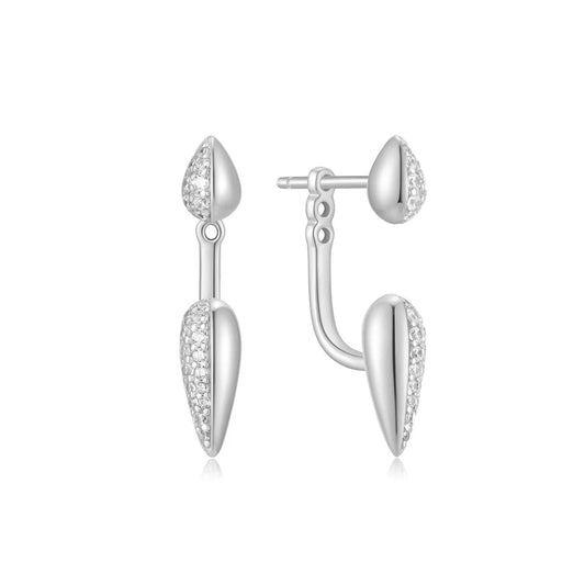 SC036-3M Butterfly Earrings in Gold Plated Silver