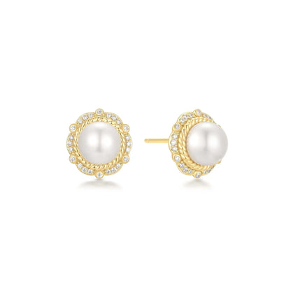 SC036-3M Butterfly Earrings in Gold Plated Silver