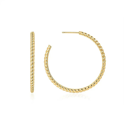 SC036-3M Butterfly Earrings in Gold Plated Silver