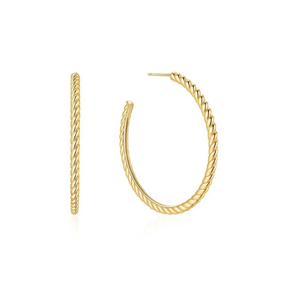 SC036-3M Butterfly Earrings in Gold Plated Silver